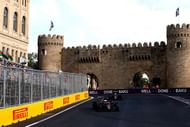 BAKU, AZERBAIJAN - JUNE 19: Fernando Alonso of Spain driving the (14) McLaren Honda Formula 1 Team McLaren MP4-31 Honda RA616H Hybrid turbo leads Jenson Button of Great Britain driving the (22) McLaren Honda Formula 1 Team McLaren MP4-31 Honda RA616H Hybrid turbo on track during the European Formula One Grand Prix at Baku City Circuit on June 19, 2016 in Baku, Azerbaijan.  (Photo by Charles Coates/Getty Images)